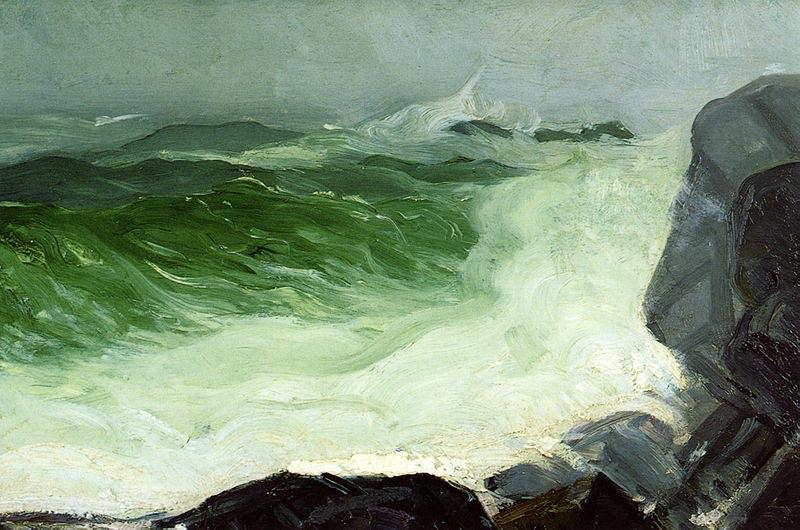George Wesley Bellows Graue See oil painting picture